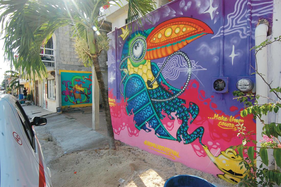 Art Integrates Life in Akumal