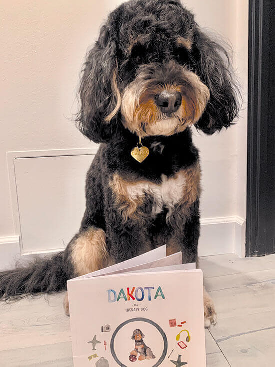 Dakota The Therapy Dog: Goes to the Airport By Lara Clear, Illustrated by Katie Watts