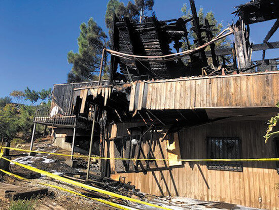 House Fire on Saddle Peak Sparks Concern