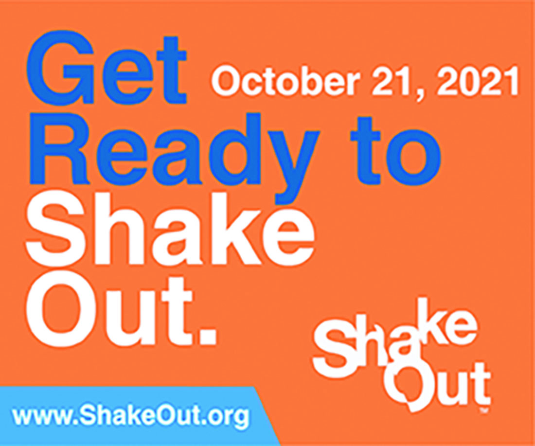 International ShakeOut Day, Oct. 21