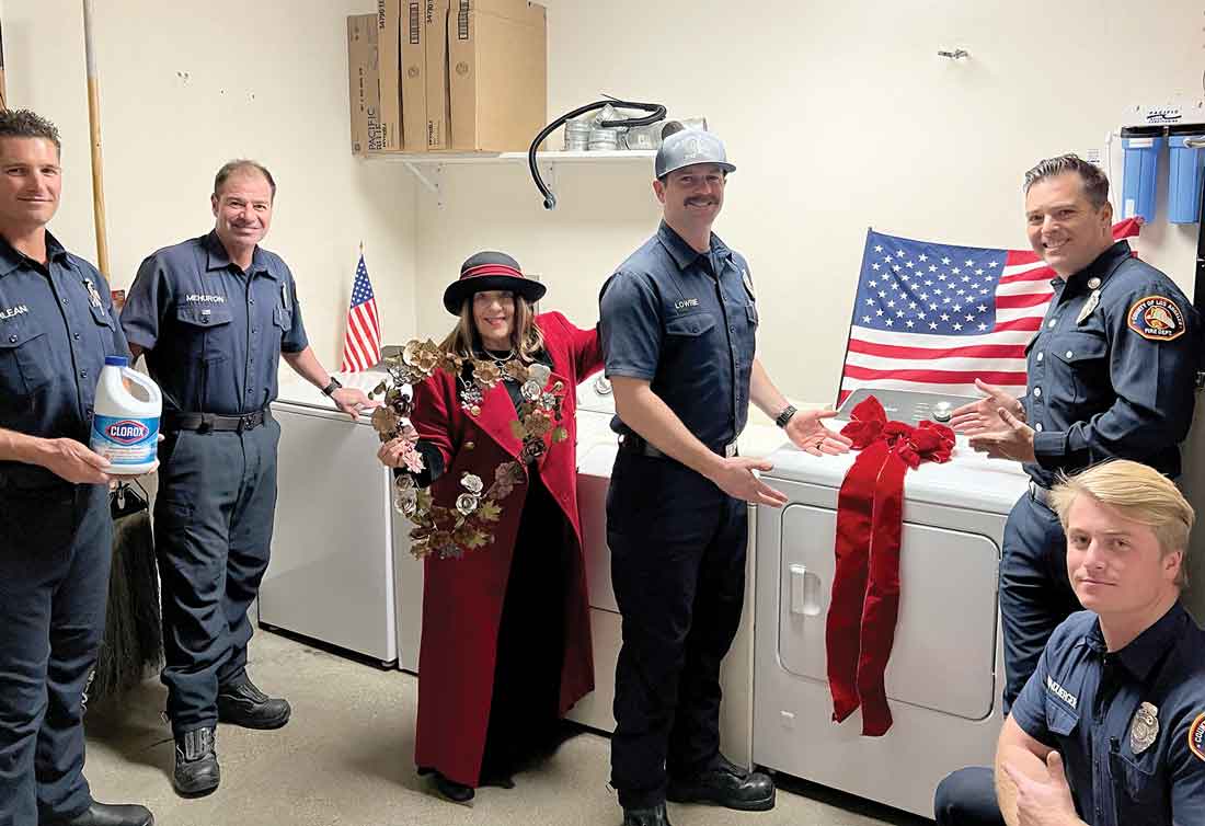 Local Firestations Receive a Valentine’s Day Gift