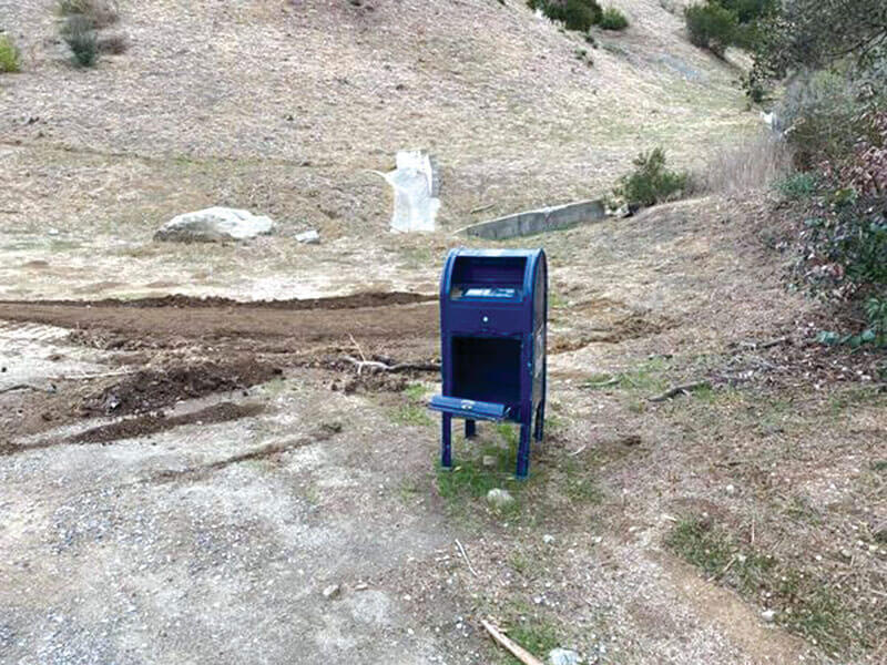 Mailbox Stolen from Topanga Post Office