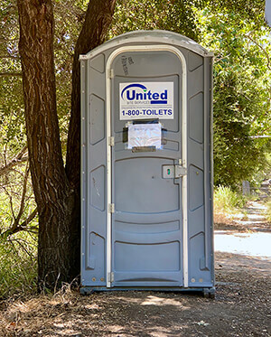 Topanga Gets a Portable Toilet