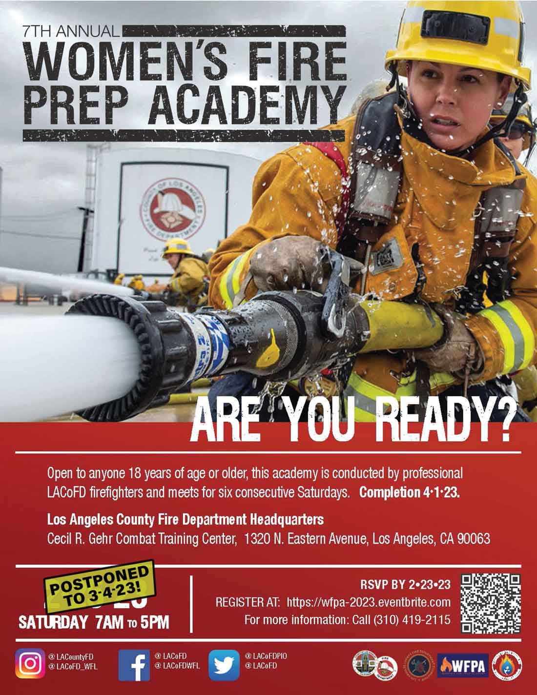 Women’s Fire  Prep Academy Opening Day